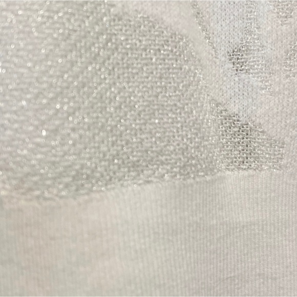 White House Black Market Sheer Floral Sweater - Picture 8 of 11